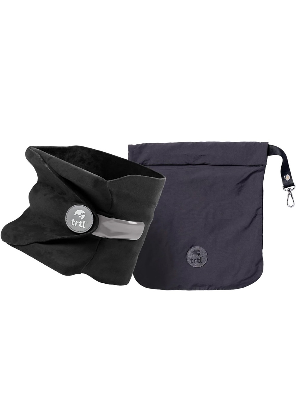 trtl Neck Support Wrap / Travel Pillow Alternative - Black